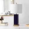 Wendi Ceramic Table Lamp - Navy - Safavieh. - 2 of 3