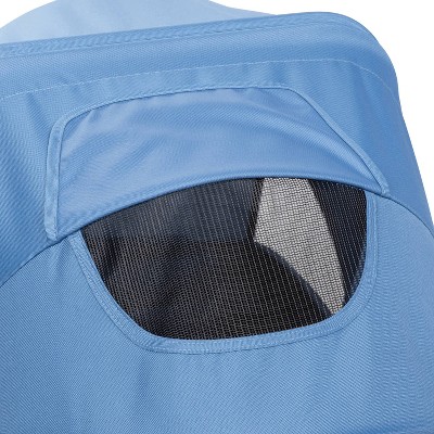 Dash Blue Double Plastic 2-in-1 Stroller Wagon