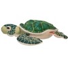 Wild Republic Cuddlekins Mini Green Sea Turtle Stuffed Animal, 8 Inches - 3 of 4