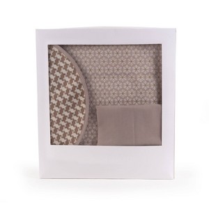 Christmas Magic 9ct Seasonal Decorating Table Linen Set White - 1 of 4