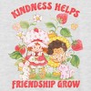 Women's Strawberry Shortcake Kindness Helps Friendship Grow Racerback Tank Top - image 2 of 4