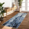 Area Rug Washable Rug Soft Abstract Non-Slip Area Rugs for Living Room, Bedroom, Dining Room, Home Office - 2 of 4