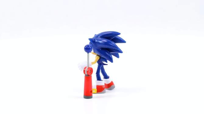 Sonic with Blue Checkpoint Action Figure, 2 of 8, play video