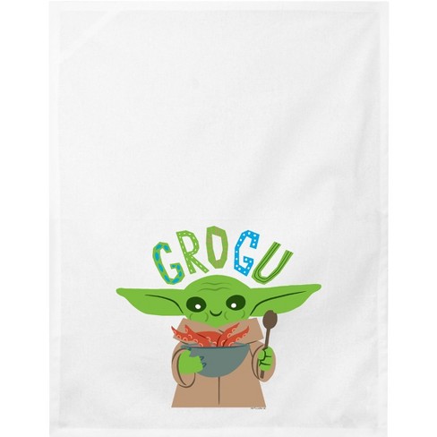 Star Wars Set Baby Yoda Grogu Mandorlorian Dish Towels Mini Mitts 