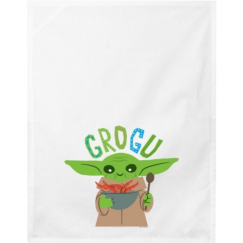 Star Wars The Mandalorian Hanging Kitchen Towel Baby Yoda The