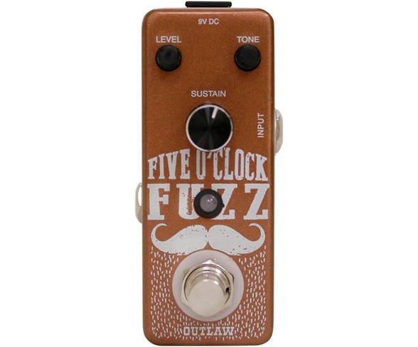 Outlaw Effects Five O'Clock Fuzz Guitar Effects Pedal