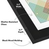 Americanflat CD Frame - 6.5x12 For CD & Album Art Display - Black - 3 of 4