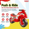 DOLU My First Moto Balance Ride-On, Foot-Powered Balancing Toddler Toy, Red - 2 of 4