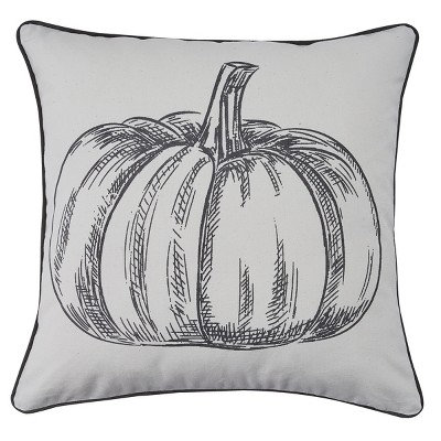 Park Designs Pumpkin Print Pillow Cover 20" Set of 2