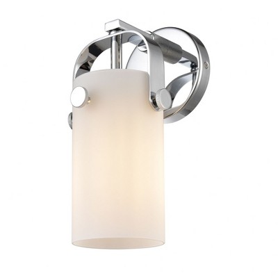 Pilaster II Cylinder - 1 Light Wall Sconce In Contemporary Style-10.5 Inches Tall and 4.5 Inches Wide