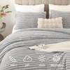 BAGOKIE Fleece Fluffy Comforter Set 2/3 Pieces Bedding Set with Comforter & Pillowcase - 4 of 4
