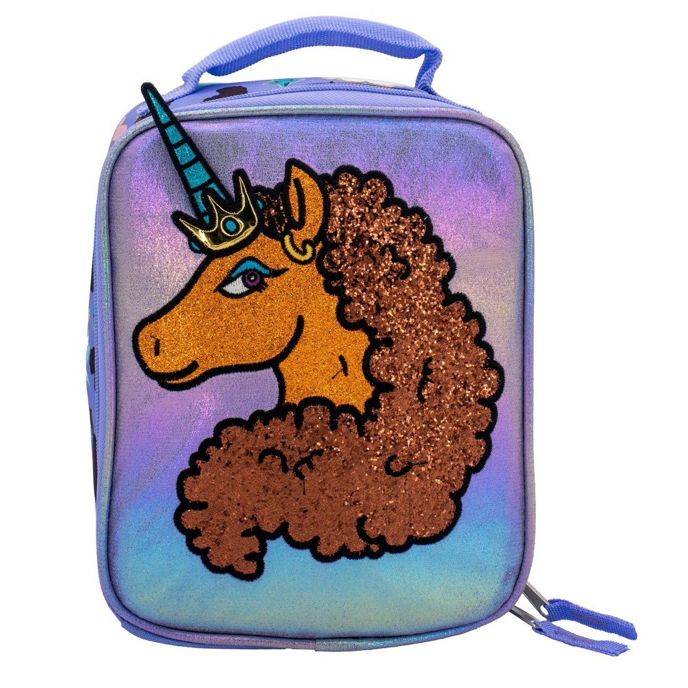 Photos - Food Container Afro Unicorn Lunch Bag