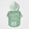 Lightweight Printed Pocket Dog Hoodie - Green - Boots & Barkley™ - 2 of 4