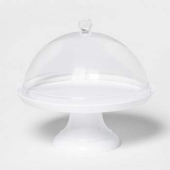 Nordic Ware Bundt Cake Stand With Locking Dome Lid, Sea Glass : Target