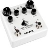 NUX Ace of Tone Dual Overdrive Effects Pedal White - image 3 of 4