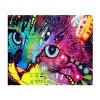 Trademark Fine Art - Dean Russo 'Thinking Cat Crowned' Wood Slat Art - 2 of 4