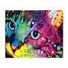 Trademark Fine Art - Dean Russo 'Thinking Cat Crowned' Wood Slat Art - image 2 of 4