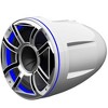 Wet Sounds REV 12 HD 12" Horn Loaded Compression Driver Tower Speakers with XS Grills & Stainless MINI Swivel Clamps, 400 Watts RMS, White, Pair - 3 of 4