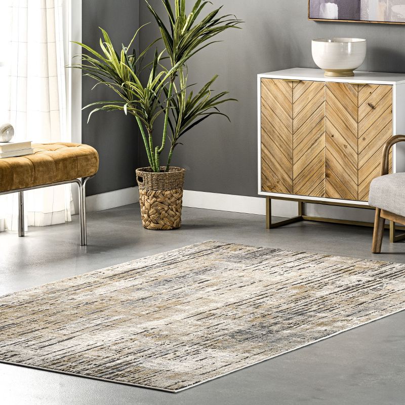 nuLOOM Estelle Faded Stripe Abstract Area Rug, 3 of 11