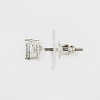 Crystal Square Stud Earring Set 3pc - A New Day™ - image 2 of 2