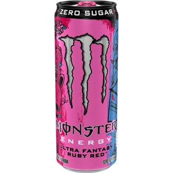 Monster Ultra Fantasy Ruby Red Energy Drink - 12 fl oz Can
