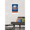 Trends International NHL New York Islanders - Logo 21 Framed Wall Poster Prints - 2 of 4