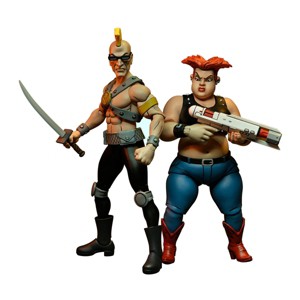 Teenage Mutant Ninja Turtles - Cartoon Jersey Red & Grunt 7" Action Figures 2pk - 1 of 4