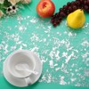 Unique Bargains Birthday Party Polyester Flexible Cutting Metallic Foil Thin Mesh Table Runner 2 Pcs - 3 of 3