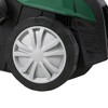 SEVOBAL Wheelbarrows and Lawn Carts 2-in-1 Lawn Dethatcher and Scarifier with Wheelbarrow Cart and 58QT Bag, Green, 44.5"*23.6"*40.9" - 3 of 4