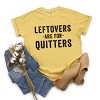 Simply Sage Market Leftovers Are For Quitters Garment Dyed Tee - 2XL - Mustard - 3 of 4
