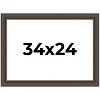 PosterPalooza | Museum Brown Picture Frame - UV Acrylic, Backing Board, Hanging Hardware Included - 2 of 4