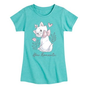 Girls' - Disney - The Aristocats Fitted Short Sleeve Graphic T-Shirt - 1 of 4