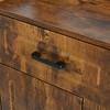Shoe Cabinet Storage for Entryway, Sturdy Freestanding Shoe Organizer with Four-Door, Tall Shoes Cabinet with Coat Rack - 4 of 4
