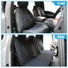 Unique Bargains Car Front Rear Seat Covers Seat Pad for Toyota Tacoma 2005-2024 5 Pcs - 2 of 4