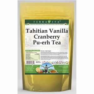 TerraVita Tahitian Vanilla Cranberry Pu-erh Tea (50 tea bags, ZIN: 536341) - 1 of 4