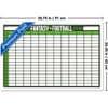Trends International Fantasy Football 12 Team Draft Board Framed Wall Poster Prints - 3 of 4