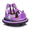 Whisen Kids' Ride-On Bumper Car with Safety Harness and 360-Degree Rotation - 3 of 4