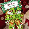 Aoibox Large Green Christmas Tree Topper Bow 44 x 13 Inch with 16 Loops 6 Tails for Wreaths Doors Indoor Outdoor Holiday Decoration 1 Piece - 4 of 4