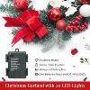 6ft Lighted Christmas Garland, Artificial Pre Lit Xmas Garland Decorations - 4 of 4