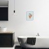 Stupell Industries Cheetah on Bathroom Toilet Black Framed Giclee Art - 2 of 4