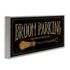 Stupell Industries Broom Parking Black Cats Allowed, 30" x 13" - 3 of 4