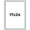 PosterPalooza | Classic Silver Picture Frame - UV Acrylic, Foam Board Backing, Hanging Hardware - 2 of 4