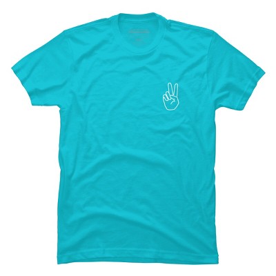 Men's Design By Humans peace By desiredesign T-Shirt