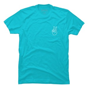 Men's Design By Humans peace By desiredesign T-Shirt - 1 of 3