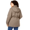 Woman Within Petite Fleece-Lined Taslon Anorak - 3 of 4
