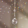 Unique Bargains Acrylic Round Bead Crystal Garland Strands for Wedding Decor 10 Pcs - 4 of 4