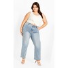 Women's Plus Size Harley Ayesha Jean - dirty wash | CITY CHIC - 2 of 4