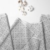 Bacati - Love Gray Muslin 100 percent Cotton Universal Baby US Standard Crib or Toddler Bed Fitted Sheet - 2 of 4