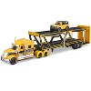 International Lonestar Open Car Hauler Yellow w/Black & 2021 Ford Bronco Badlands Yellow w/Black 1/64 Diecast Models by Maisto - 2 of 3