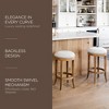 Maven Lane Eva Round Backless Swivel Kitchen Stool - 2 of 4